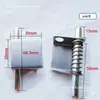 Bisagra de Resorte para Puerta de Gabinete Metálico Bisagra de Puerta Accesorios para Puerta de Gabinete de Archivo Bisagra Fija para Poste de Puerta Perno de Puerta Pasador de Pivote para Puerta de Gabinete de Archivos