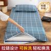 Funda de Colchón de Algodón con Cremallera, Cobertura Completa, Protector de Sábana para Cama de Dormitorio Estudiantil, Funda para Cama Individual, Sábana, Funda de Cama para Verano