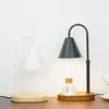 Lámpara de Cera Aromática Lámpara de Velas Aromáticas Sin Llama Nórdica Lámpara de Mesa de Noche Lámpara de Ambiente para Dormitorio Lámpara de Fusión de Velas Lámpara de Mesa