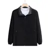 Chaqueta Exterior con Logo Impreso para Primavera y Otoño, Ropa de Montañismo Exterior Estilo Nuevo, Chaqueta Deportiva con Bloques de Color y Cuello Alto para Hombre y Mujer, Ropa de Trabajo