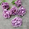 Atacado do Fabricante 6 Cabeças Gardênia e Anêmona Materiais Florais para Casamento, Flores Artificiais para Salão de Casamento, Flores Artificiais de Gardênia 6 Cabeças