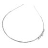 Tocados de Novia Nueva Moda Coreana Simple Diadema de Perlas Diamante Blanco Accesorios para el Cabello de Hilo de Boda para Niños