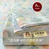 Ropa de Maternidad y Bebé Grado A Algodón Fresco y Sencillo Tipo Nube Gasa de Doble Capa Juego de Sábanas de Tres Piezas para Dormitorio Estudiantil, Funda de Edredón Floral Individual