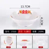 Vajilla Tradicional para Hot Pot Estilo Ciudad de Melamina, Platos Pequeños Especiales, Tripa, Intestinos de Pato, Bol para Sangre de Pato, Bol Azul con Línea Retro para Hot Pot de Chongqing