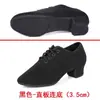 Zapatos de Baile Latino para Mujer, Tacones Altos, Zapatos de Baile para Adultos de Cuatro Estaciones, Especial para Profesores, Práctica, Sociales, Estándar Nacional, Zapatos de Baile de Tela Oxford