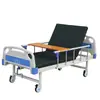 Cama de cuidado multifuncional para el hogar con manivela manual, cama de cuidado accionada por manivela para pacientes de edad avanzada, fabricante de camas médicas multipropósito