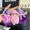 Muñeca con Gafas, Llavero de Coche, Ojos Grandes, Colgante de Bebé Lindo Durmiendo, Muñeca de Peluche, Adorno de Regalo para Mochila para Mujeres