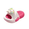 Pantuflas infantiles de unicornio para niñas, antideslizantes y resistentes a los olores, lindas, adecuadas para uso interior y exterior, para niños mayores y pequeños, sandalias para niños