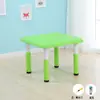 Juego de Mesa y Sillas para Niños, Mesa y Sillas de Jardín de Infancia, Mesa de Estudio Ajustable, Mesa de Plástico para el Hogar, Mesa para Comer y Escribir para Bebés