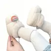 Sapatos e Meias Integrados para Bebê Recém-Nascido 0-1 Ano Menino e Menina Outono e Inverno Sola Macia Espessados Antiderrapantes Proteção para os Pés Algodão Forrado com Lã
