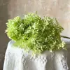 Flores Verdes Eternas, Atmosfera de Primavera, Buquês para Loja, Decoração de Roupas Femininas, Materiais Florais de Galhos Secos, Cena de Arranjo Floral para Recepção