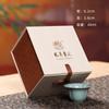 Taza de té Kongshan New Rain Longquan Celadon Kung Fu, pequeña taza maestra, tazón de té negro creativo de cerámica, taza de degustación de té