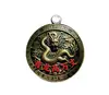 En Stock Entrega Rápida Unilateral 3cm Modelo 2026 Gema del Tiempo Colgante de Aleación Accesorio Popular Popular de Venta Caliente Creativo