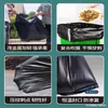 Bolsas de Basura Negras Gruesas Grandes al por Mayor Hotel Propiedad Sanidad Comercial Escuela Uso Doméstico Bolsas de Plástico Planas Extra Grandes
