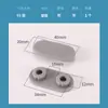 Junta Amortiguadora para Asiento de Inodoro Almohadilla Anticolisión Almohadilla de Goma Silenciosa Absorbente de Choques Accesorios para Asiento de Inodoro Almohadilla de Goma para Inodoro Almohadilla Antideslizante