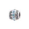 Panjia 2025 Nuevo Diamante de Goteo de Aceite con Incrustaciones de Diamantes de Cinco Colores Cuentas Separadas de Agujero Grande Pulsera de Cuentas Sueltas Accesorios de Joyería DIY con Cuentas