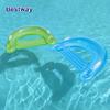Sofá inflable de agua con doble fila flotante y forma de cisne sandía para tomar el sol, colchón inflable reclinable, colchoneta de playa, anillo de natación