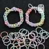 Pulsera de pareja colgante pulsera DIY amigas banda de goma pequeña regalo de graduación regalo para novio astronauta estrellas