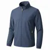 Jaqueta corta-vento leve com impressão de logotipo personalizado, jaqueta de primavera e outono para uso externo com gola alta, uniforme de grupo, vestuário de trabalho masculino, casaco corta-vento feminino