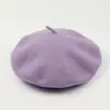 Boina de Lana Personalizada para Mujer con Circunferencia de Cabeza Grande, Estilo Coreano, Moderna, Versátil, Sombrero de Artista de Moda para Exteriores, Venta al por Mayor de Fábrica en Stock
