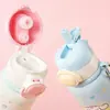 Vaso térmico infantil Sanrio Kuromi con doble opción de bebida y pajilla, un vaso de agua de alta apariencia específicamente para niñas y estudiantes de primaria