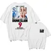2023-día hombre Serie de Comercio Exterior serie de personajes slam dunk colección impresa letras en inglés Cuello redondo