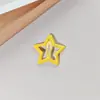 Grampo de Cabelo Estrela Dopamina y2k Grampo para Franja Feminina Cabelo Quebrado Lateral Estrela de Cinco Pontas BB Clip Grampo de Cabelo Fofo Acessórios de Cabelo