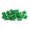 Calcedonia Ágata Verde Natural Personalizada Forma de Puente Cabujón Piedra Suelta Redonda Trébol de Cuatro Hojas Accesorios de Joyería DIY