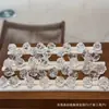 Accesorios semiterminados de cristal blanco natural con forma de fresa para manualidades DIY hechas a mano, pequeños colgantes, espaciadores para pulseras y cuentas decorativas