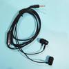 Fone de ouvido Pinger semi-intra-auricular com plug macio, orifício redondo de 3,5, adequado para máquinas inteligentes, jogos, ouvir música, com microfone, fone de ouvido musical