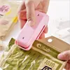 Mini Selladora Casera para Bolsas de Plástico de Snacks Máquina Selladora Portátil Pequeña Selladora de Plástico para Empaque de Alimentos a Presión Manual