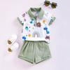 Ventas Directas de Fábrica Ropa para Bebés y Niños Niños Ropa de Verano para Bebés Moda para Niños Ropa para Niños Pequeños Camisa Polo Traje Deportivo