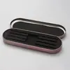 Caja de Almacenamiento de Pinzas para Extensiones de Pestañas al por Mayor Exquisita Caja de Protección de Pinzas de Hoja de Lata Caja de Lata para Almacenamiento de Pinzas para Extensiones de Pestañas