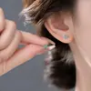 Jardín de Noche de Verano: Adecuados para el verano, pendientes de flor dopamina para mujer, estilo vacacional en la playa, pendientes de alta gama