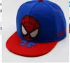 Nuevos Sombreros Infantiles de Primavera y Otoño para Niños y Niñas Gorras de Béisbol Hip-Hop de Spider-Man Sombreros de Dibujos Animados Europeos y Americanos Anime F224