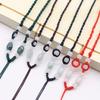 Nuevo colgante de jade hetiano hecho a mano, accesorios de cordón, cuentas de jade clásicas, cuerda trenzada, collar, venta al por mayor