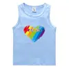 Chaleco de verano 2023 para niños, estilo coreano, de algodón, informal, con capucha, absorbente de sudor, color caramelo, sin mangas, para niños