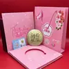 Panqueque de Oro Oro Puro 999 Regalo para Mamá Te Quiero Feliz Cumpleaños 520 Adorno Popular de Panqueque Disponible para Mayorista