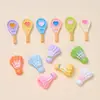Accesorios de Joyería Hechos a Mano de Dibujos Animados de Bádminton DIY Paquete de Materiales para Pasadores de Pelo Accesorios de Pegamento de Crema Accesorios Pequeños de Resina