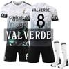 2425 Real Madrid Edición Especial Dragón Azul Patrón de Dragón Blanco Traje de Fútbol No.9 Mbappe 5 Bellingham 7 Vinicus