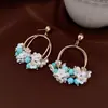 Pendientes Asimétricos de Corazón con Alas de Perla de Aguja Plateada, Aretes de Personalidad Vintage, Pendientes Versátiles de Moda para Mujer
