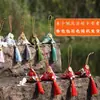Bolsita de Incienso Triangular Hecha a Mano para el Festival del Bote del Dragón, Producto Terminado con Incienso de Artemisa Repelente de Mosquitos, Regalo Festivo, Colgante de Bolsa de Fragancia Portátil