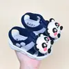 Sandalias de Verano para Niños de Fábrica Suela Suave Zapatos Cerrados para Caminar para Niños Pequeños Bebés Comercio Exterior 2588+B