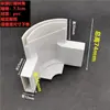 Caixa de Luz UV de Filme Macio de 6 Polegadas, 8 Polegadas, 10 Polegadas, Caixa de Luz de Tecido, Canto Arredondado de Plástico, Canto Arredondado de Plástico, Acessórios para Caixa de Luz de Tecido