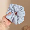 Goma para el pelo azul para mujer, tamaño grande, alta elasticidad, nuevo y elegante accesorio para el pelo de alta gama 2025