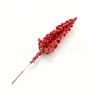 Mini Árbol de Navidad Piña Fruta Roja Adornos Colgantes Decoración de Caja de Regalo Flores Artificiales Polvo de Nieve Hojas de Pino Venta Directa de Fábrica
