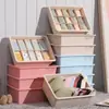 Caja de Almacenamiento de Ropa Interior con Tapa a Prueba de Polvo Compartimento de Almacenamiento para Calcetines Ropa Interior Artículos Varios Clasificación Caja Organizadora de Sujetadores Ropa Interior Venta al por Mayor