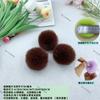 Al por mayor En stock 4cm 5cm 6cm Pompones de Piel de Conejo Sintética Pompones DIY para Empaque de Regalos, Colgantes para Mochilas, Suministros para Decoración Festiva