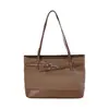 Bolsa Estilo Coreano Grande Capacidade Bolsa de Mão Feminina 2026 Nova Bolsa Tote Simples Moda para o Trabalho Bolsa de Ombro Único Sob o Braço