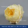 Flores Artificiais Cor de Champanhe, Arranjos de Flores de Seda, Acessórios de Cabelo, Acessórios para Prendedores de Cabelo, Materiais para DIY, Decorações de Cena Feitas à Mão, Cravos